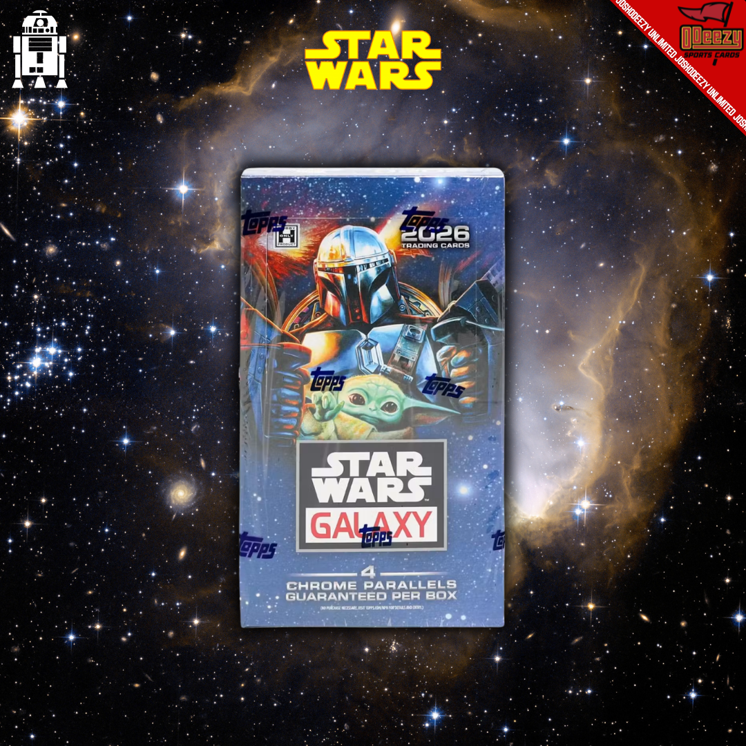 2026 Topps Star Wars Chrome Galaxy Hobby Box – ODeezy Sports Cards