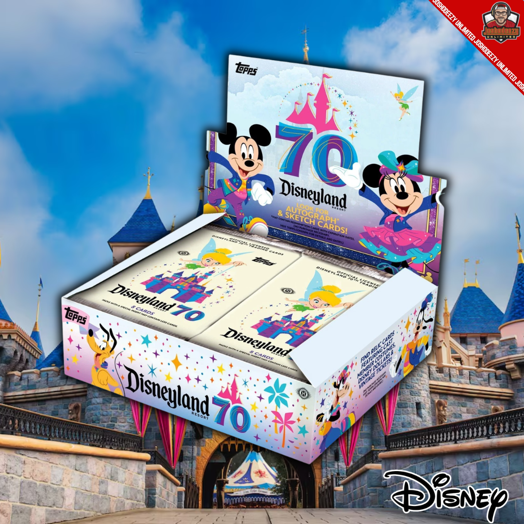 2025 Topps Disneyland 70th Anniversary Hobby Box – JoshODeezy