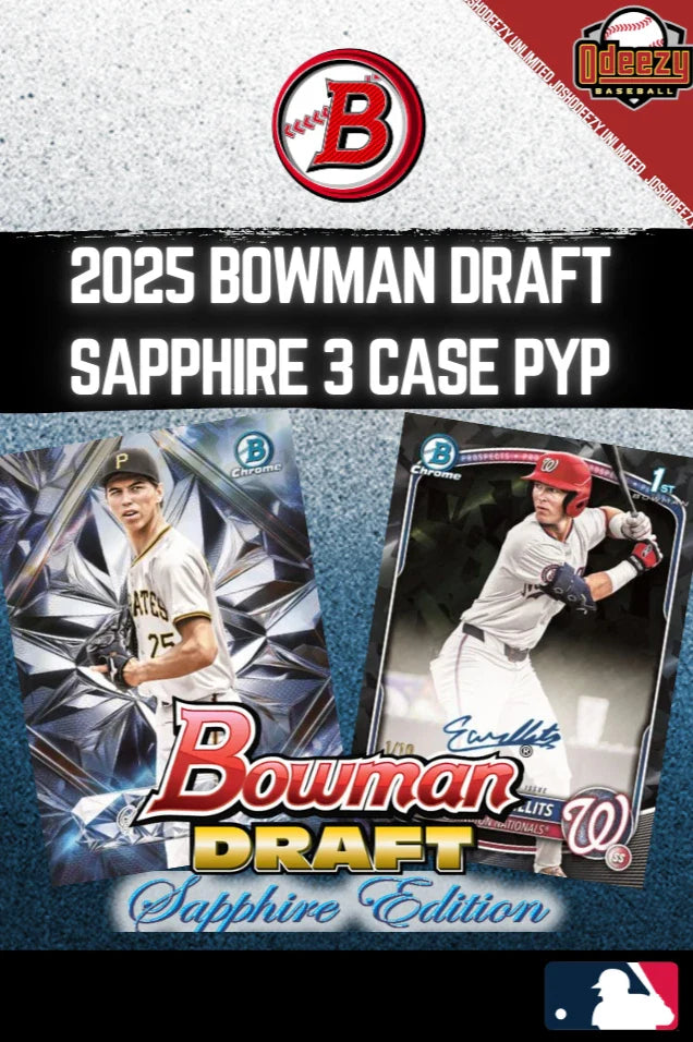 2025 Bowman Draft Sapphire 3 Case PYP #1766