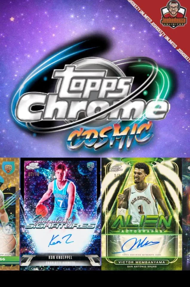 2025-26 Topps Cosmic Chrome Basketball Player Break 8 Box 1 Case 1864 (AUCTIONS CLOSING)