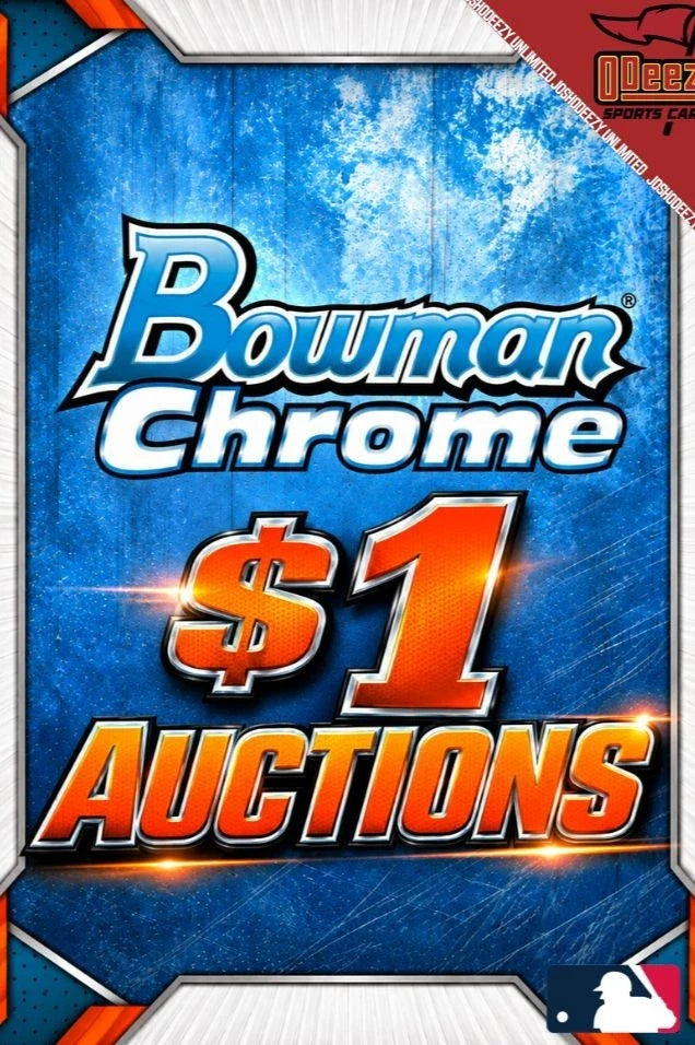 2026 Bowman Chrome Baseball Player Break 20 Box 2936 (AUCTIONS CLOSING)