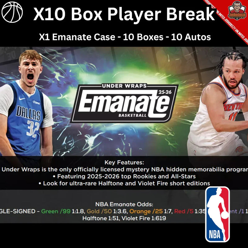 2025-26 Fanatics Emanate Basketball Player Break 10 Box 1958