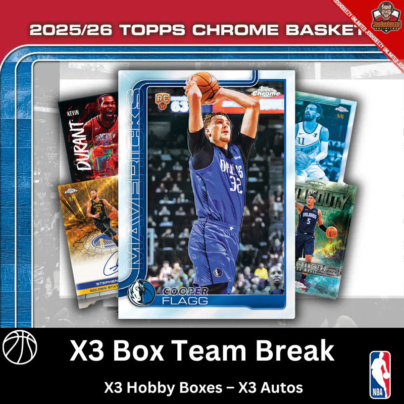 2025-26 Topps Chrome Basketball Hobby --- X3 Box PYT #1683