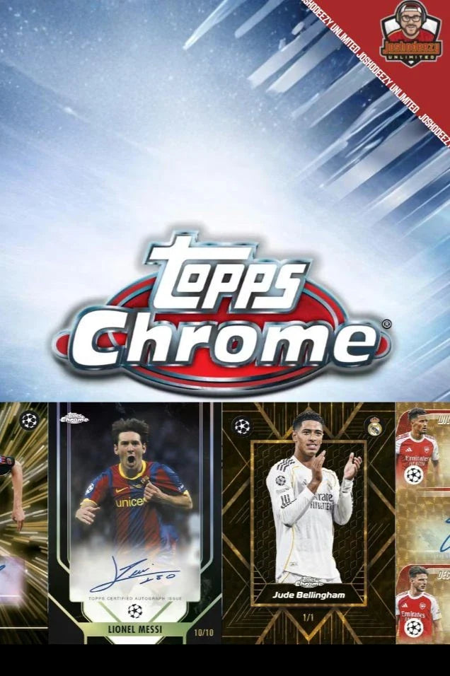 2025-26 Topps Chrome UEFA Club Delight Case PYP #1879 (AUCTIONS CLOSING)