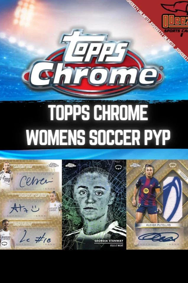 2025-26 Topps Chrome UEFA Women's Soccer Hobby PYP #1992 (AUCTION CLOSING)