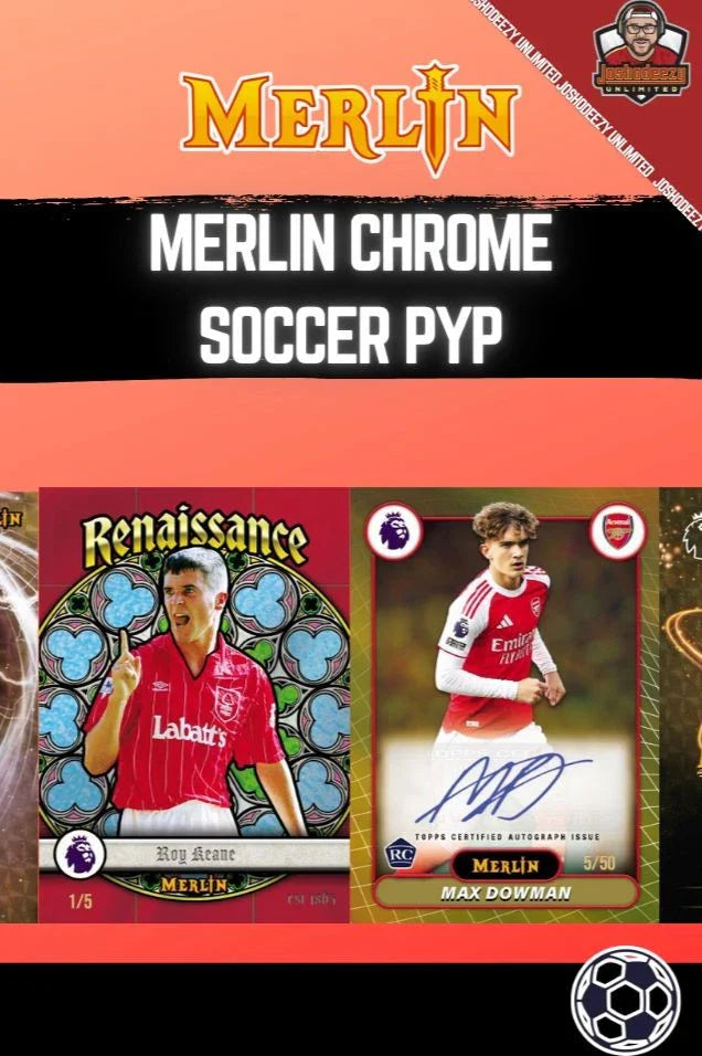 2025-26 Topps Merlin Chrome Soccer PYP #1980 (AUCTIONS CLOSING)