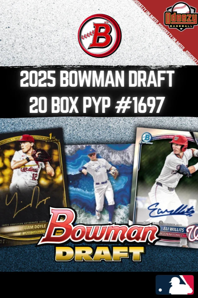 2025 Bowman Draft 3 Case 20 Box Break #1697 (AUCTIONS CLOSING)