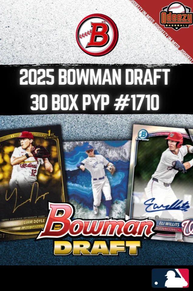 2025 Bowman Draft Baseball 30 Box Delight PYP #1710