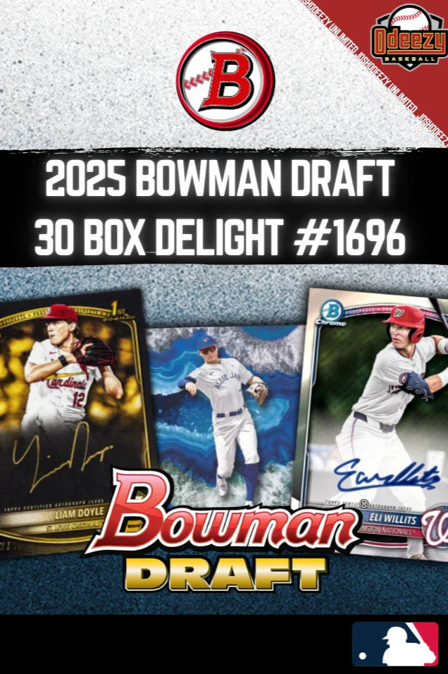 2025 Bowman Draft Delight X5 Case PYP #1696