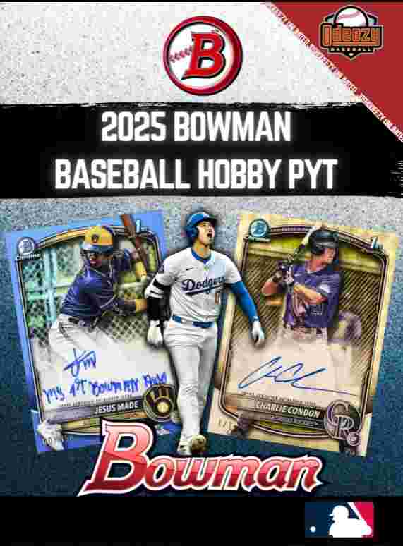 2025 Bowman Hobby Baseball-- X3 Box--Break 472