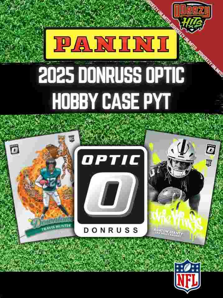 2025 Donruss Optic Football Hobby Box --- X2 Box PYT #90