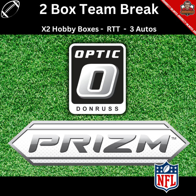 2025 NFL PRIZM + OPTIC --- X2 Box RTT #1756