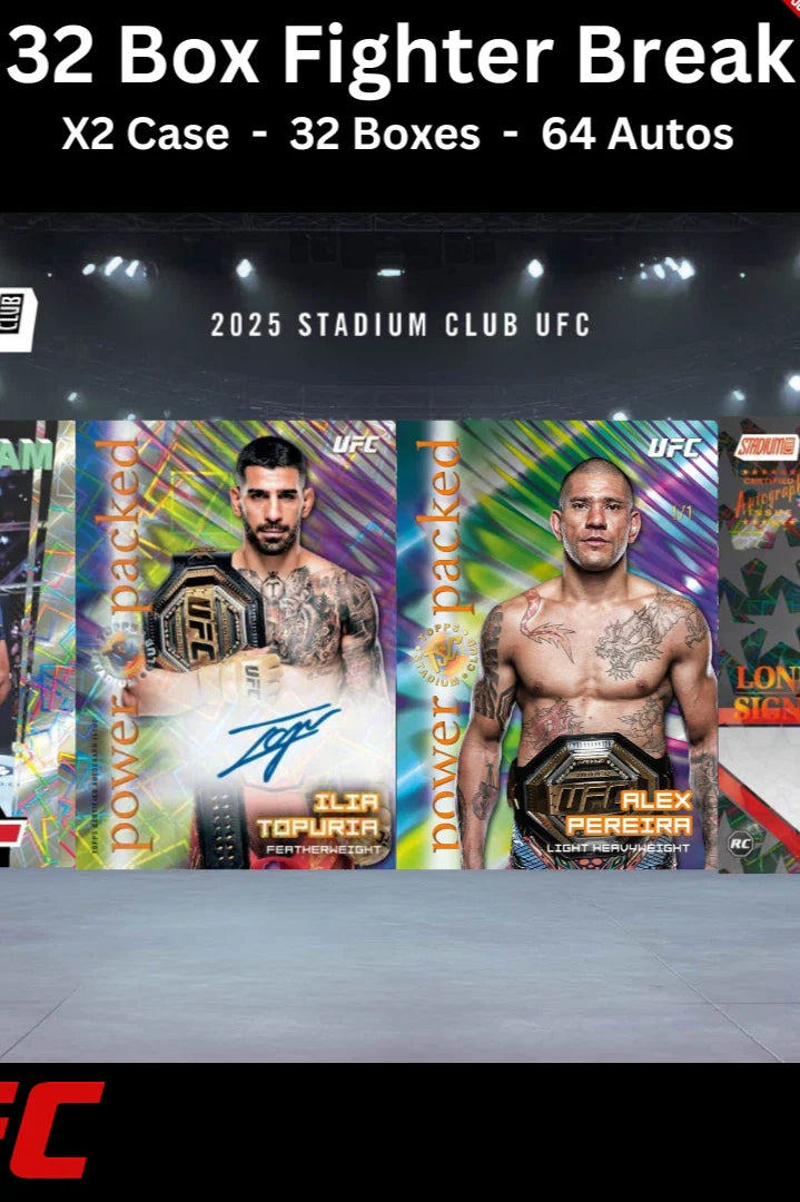 2025 Stadium Club UFC X2 Cases!! PYF #1708