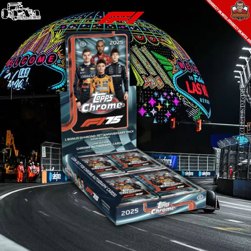 2025 Topps Chrome F1 Formula 1 Hobby Box