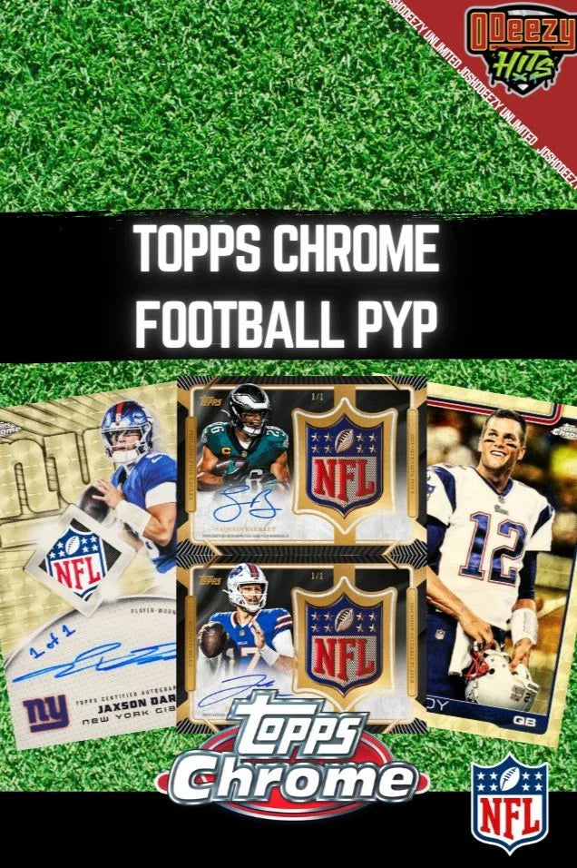 2025 Topps Chrome Football Blaster PYP #1991 (AUCTIONS CLOSING)