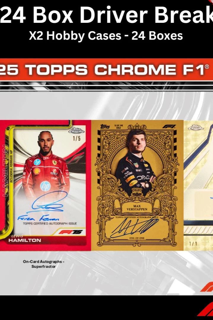 2025 Topps Chrome Formula 1 Double Case Break #RR6