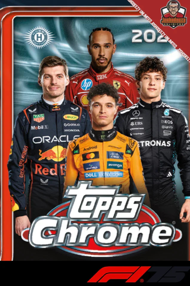 2025 Topps Chrome Formula 1 F1 Break 12 Box 1 Case RR4