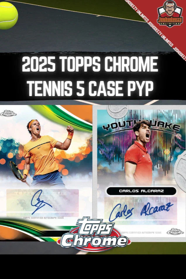 2025 Topps Chrome Tennis Delight 5 Case PYP #1789