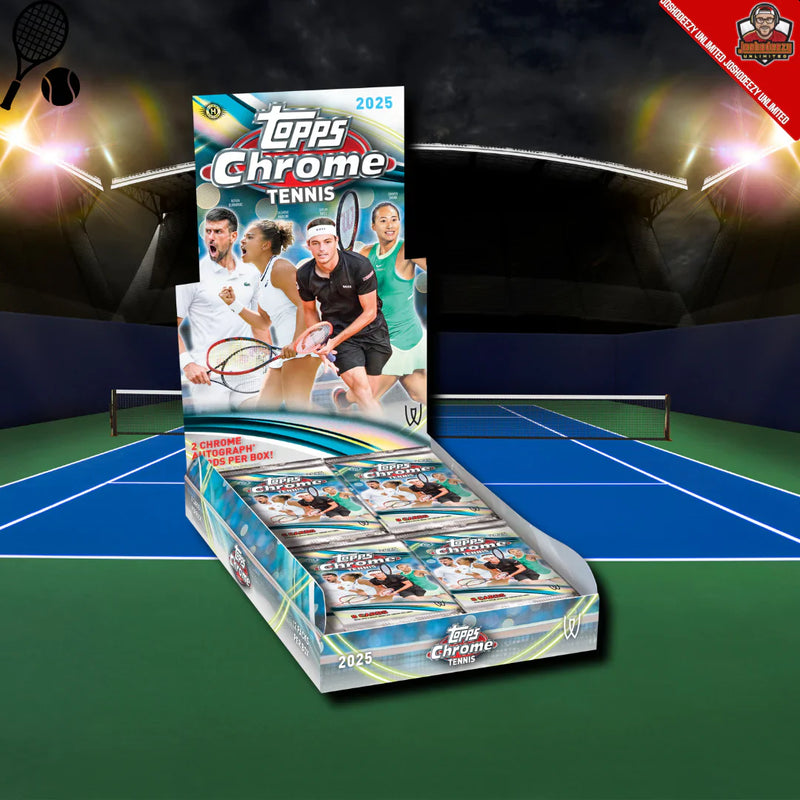 2025 Topps Chrome Tennis Hobby Box