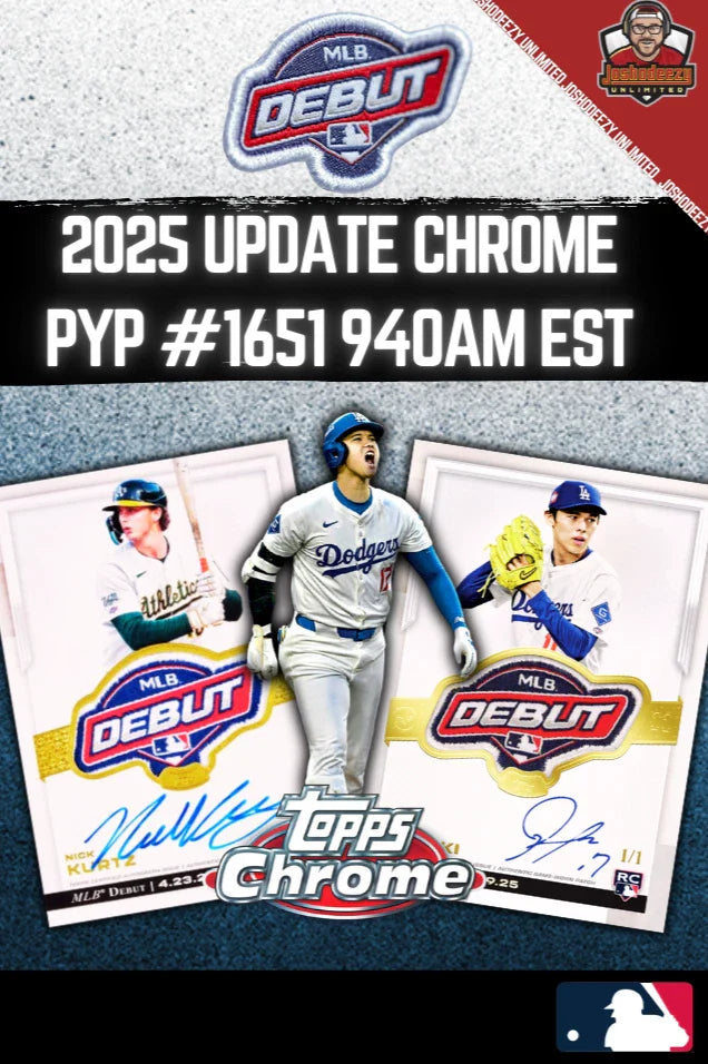 2025 Topps Chrome Update PYP #1651