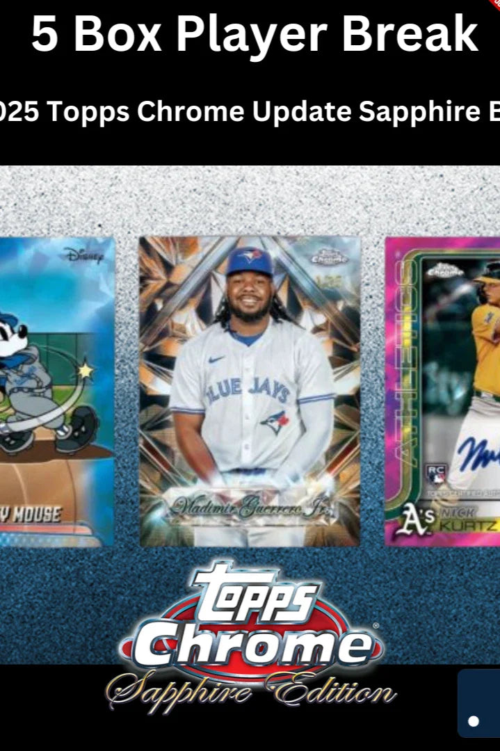 2025 Topps Chrome Update Sapphire PYP #1724 (AUCTIONS CLOSING)