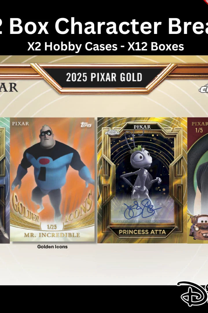 2025 Topps Disney Pixar Gold Pick Your Character #1689