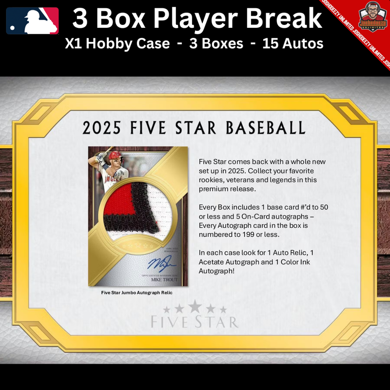 2025 Topps Five Star Baseball PYP #1680 (AUCTIONS ENDING)