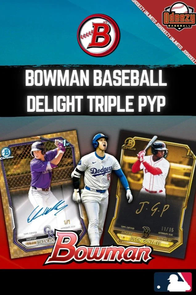 2026 Bowman Delight Triple Case PYP #1941 (AUCTIONS CLOSING)