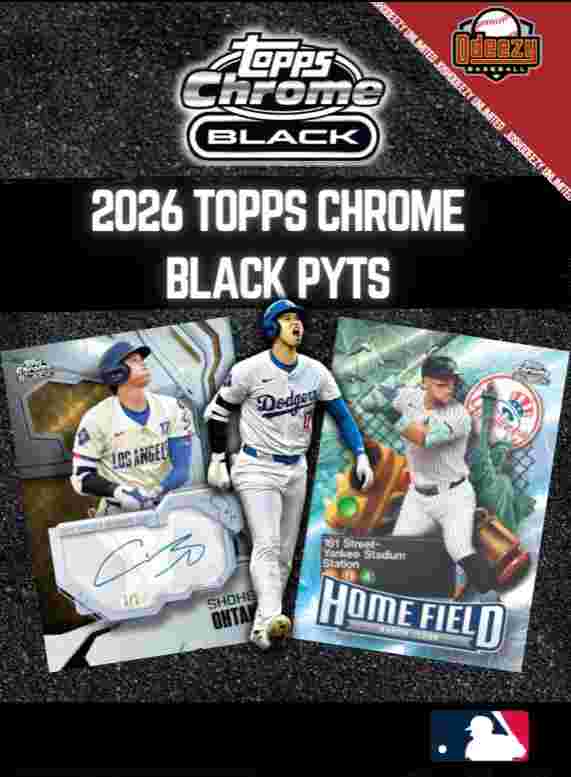2026 Topps Chrome Black Baseball-- 1/2 Case--x6 Box Break 469