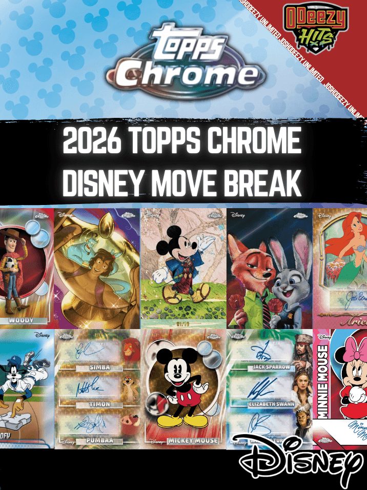2026 Topps Chrome Disney Hobby x8 Box --- PYM #171