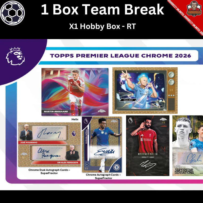 2026 Topps Chrome EPL Hobby --- X1 Box RT #1785