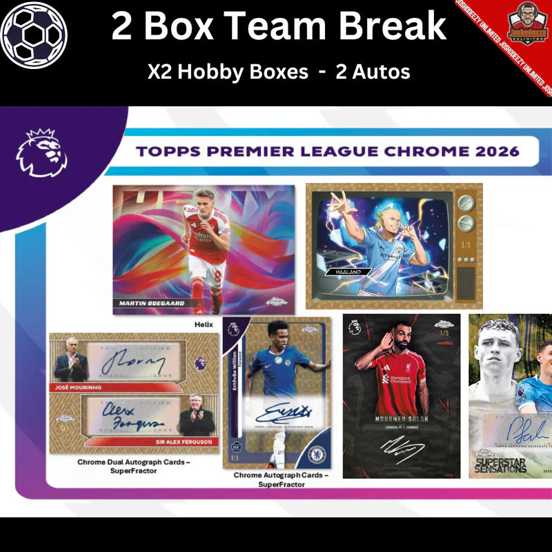 2026 Topps Chrome EPL Hobby --- X2 Box RT #1757