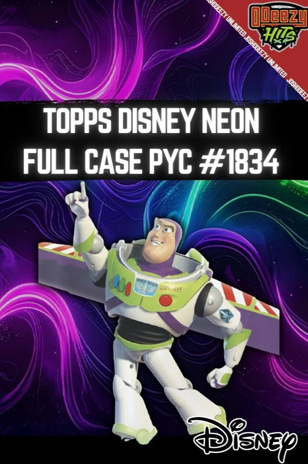 2026 Topps Disney Neon Case Break PYC #1834 (AUCTIONS CLOSING)
