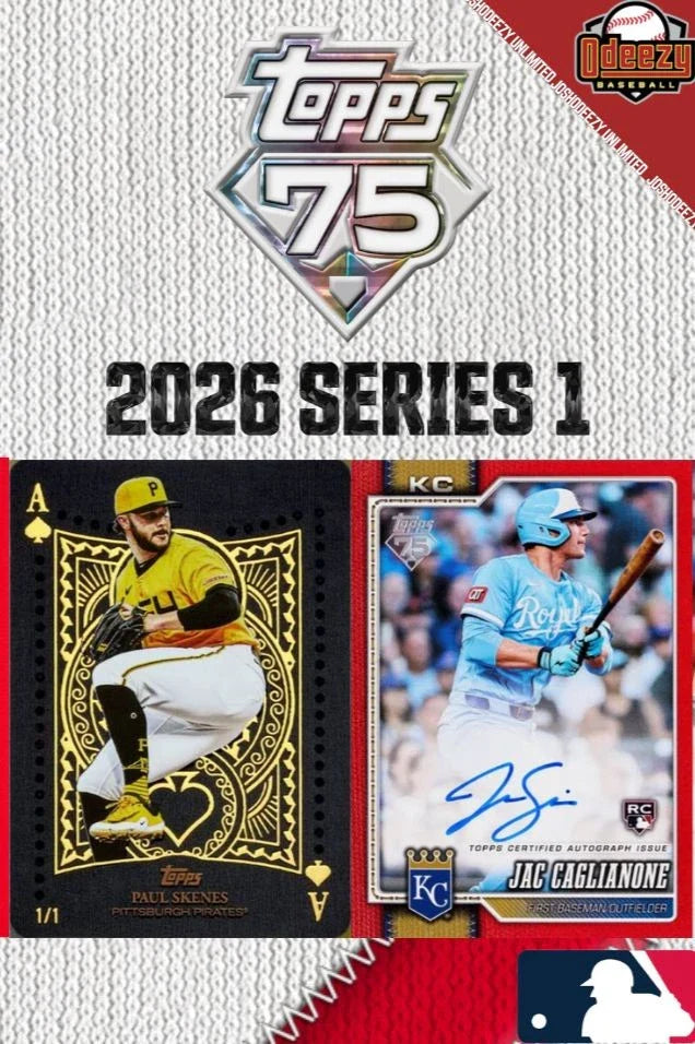 2026 Topps Series 1 Baseball X50 Hanger PYP #1845
