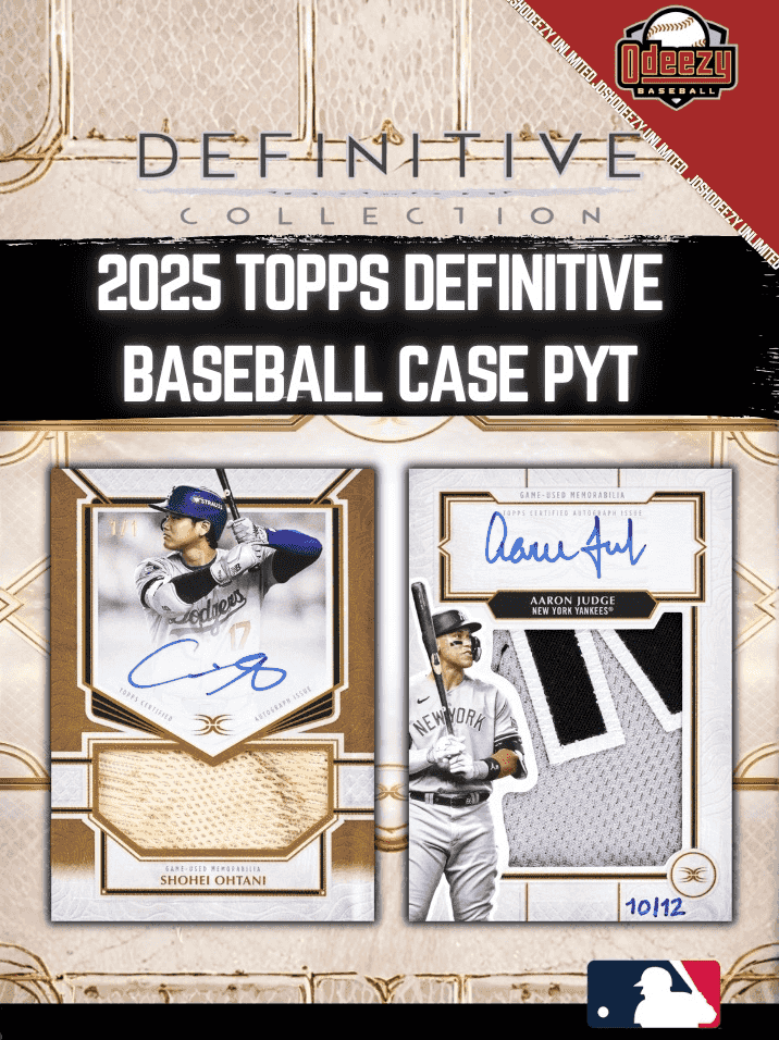 2025 Topps Definitive Baseball Hobby Case --- X2 Box PYT #473