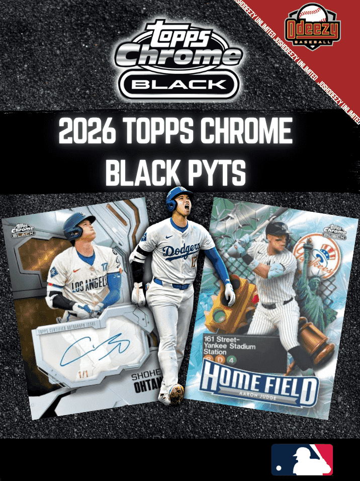 2026 Topps Chrome Black Baseball--x12 Box Case-- Break 476
