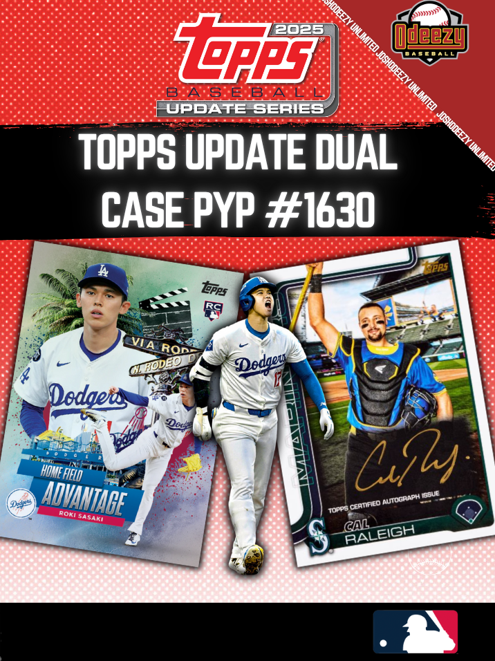 2025 Topps Update 18 Box PYP Style #1630 (AUCTIONS CLOSING)