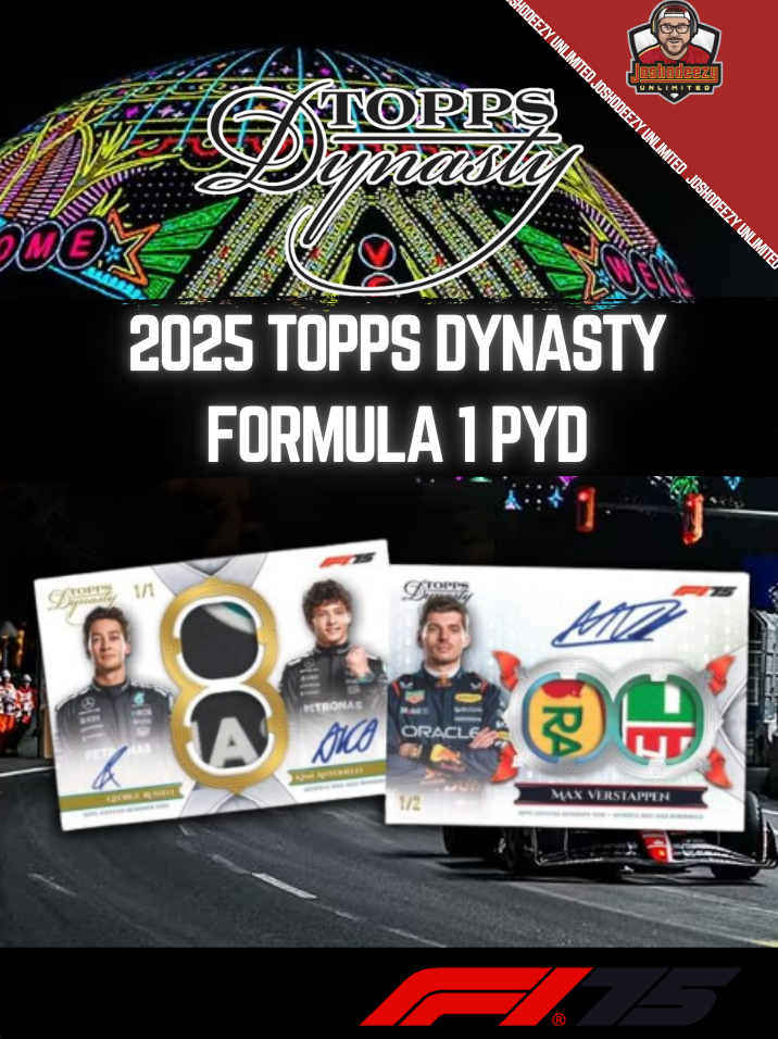 2025 Topps Formula 1 Dynasty Case Break --- X5 Box PYD #1640