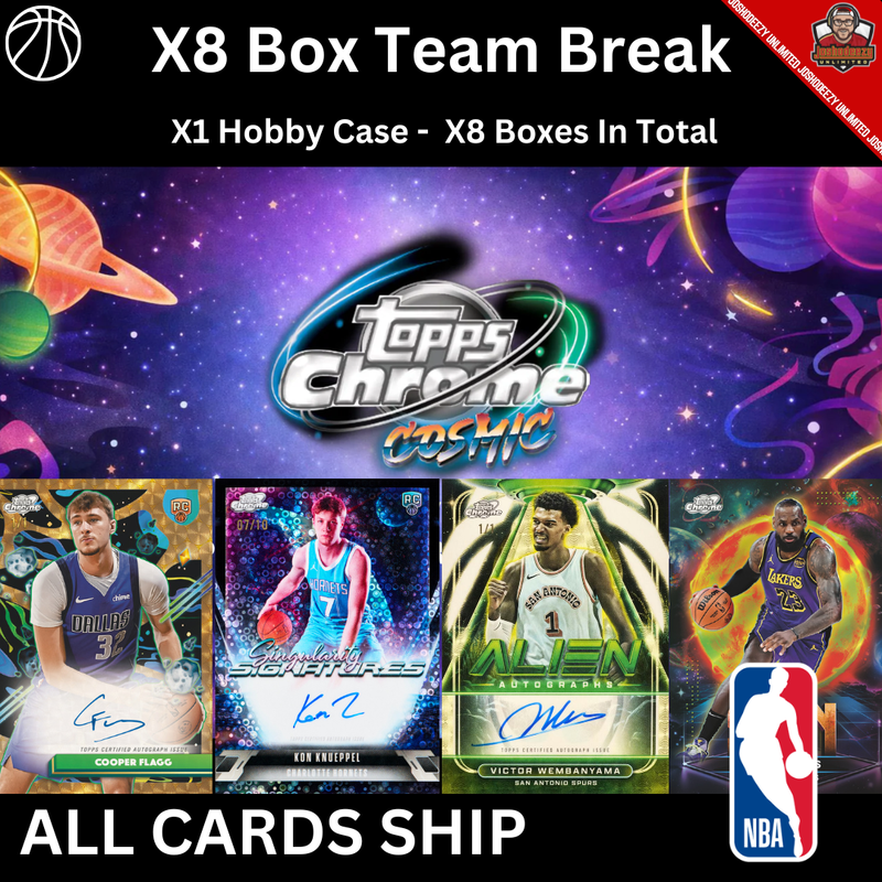 2025-26 Cosmic Basketball Hobby Case PYP #1912 (AUCTIONS CLOSING)