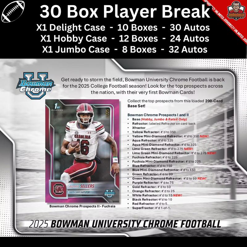 Bowman U Chrome Football #1631