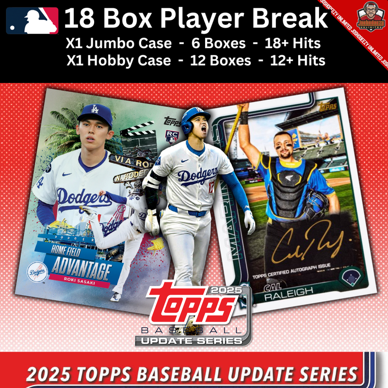 2025 Topps Update 18 Box PYP Style #1630