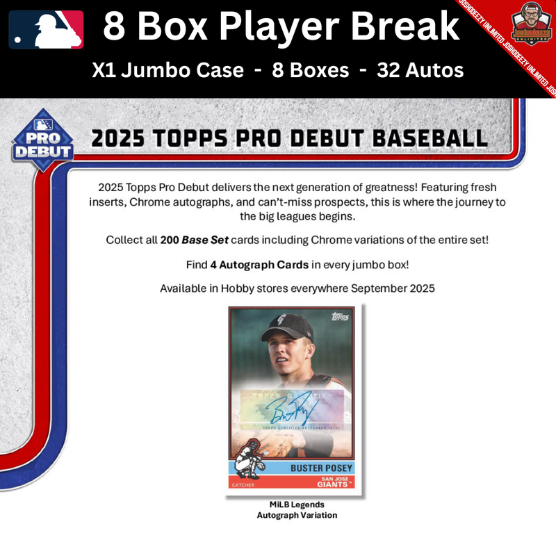 2025 Topps Pro Debut Baseball Jumbo Case PYP #348