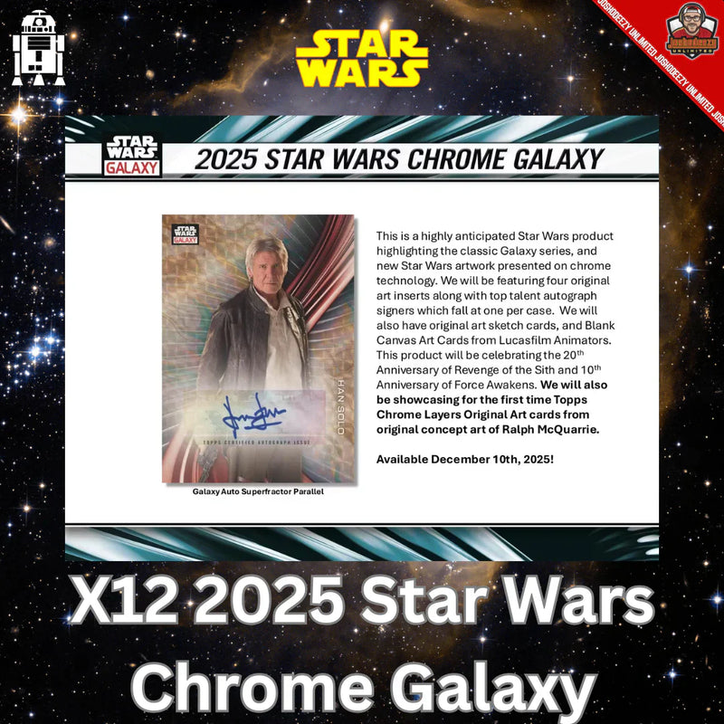 Sun Star Wars Chrome Galaxy Case Break PYL 1668