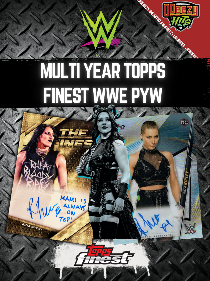 Multi Year Topps Finest WWE